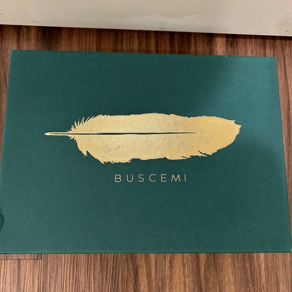 Buscemi Womens Alce Red 100MM Leather Sneakers size 37 (US 7) - Picture 11 of 12